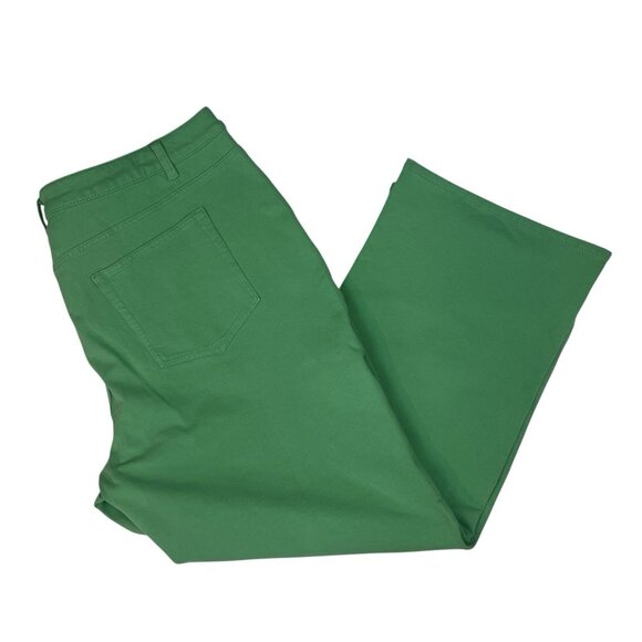 Quacker Factory Dream Jeannes Soft Knit Jeans Size 22W Seafoam Green A210151 - Picture 3 of 11